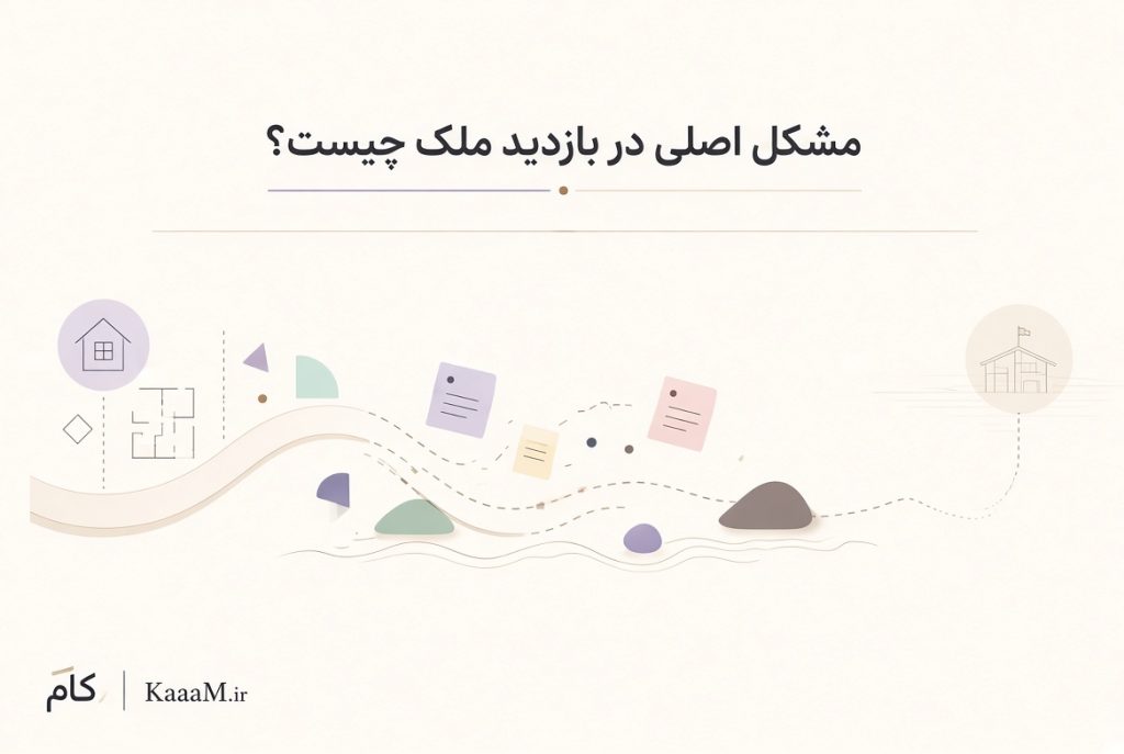 مشکل اصلی در بازدید ملک چیست ؟